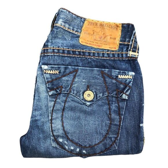 TRUE Religion Jeans Size 29 BILLY SUPER T Blue - Picture 1 of 7